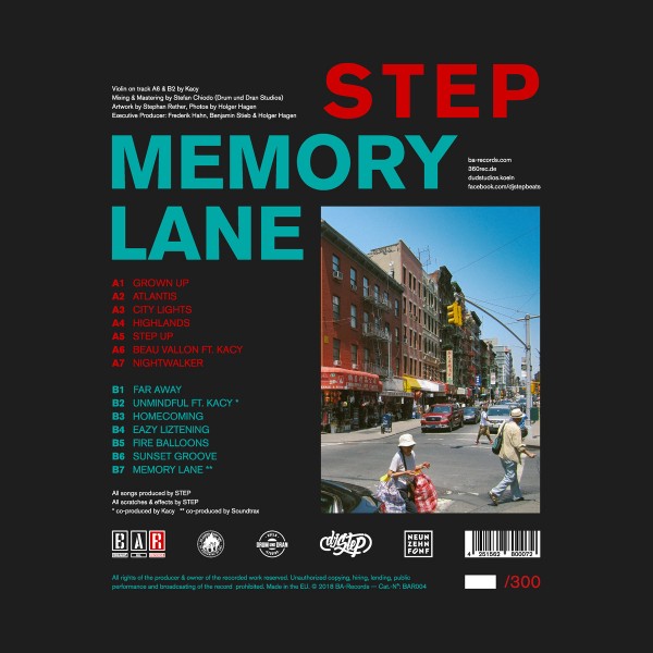 Vinyl LP - Step "Memory Lane"